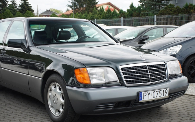 Mercedes-Benz Klasa S cena 68900 przebieg: 185700, rok produkcji 1991 z Puck małe 497